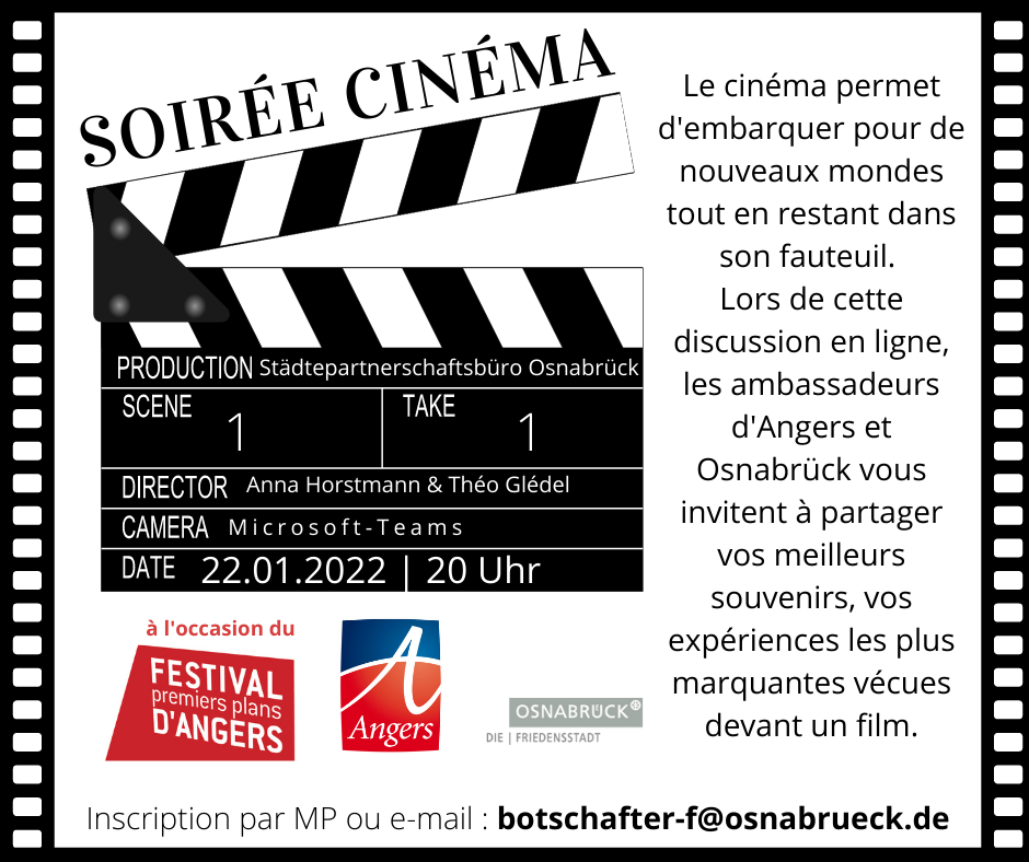 Publicité soirée cinéma